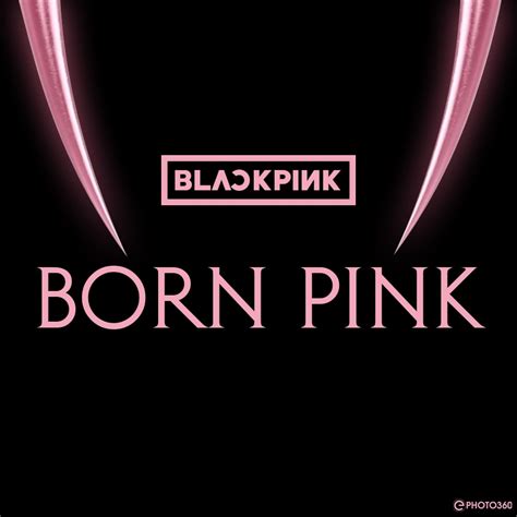 blackpink born pink logo.